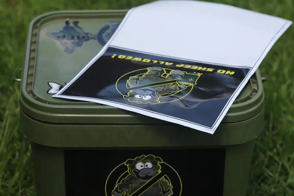 ACP No Sheep Allowed Bucket Stickers